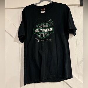 Harley Davidson tee. Vintage. Size large